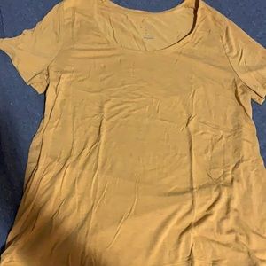 Mustard yellow A New Day t-shirt